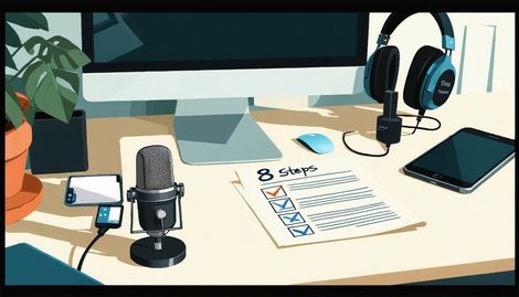 Podcast Başlatma Kılavuzu: Konseptten Yayına Kadar 8 Adım