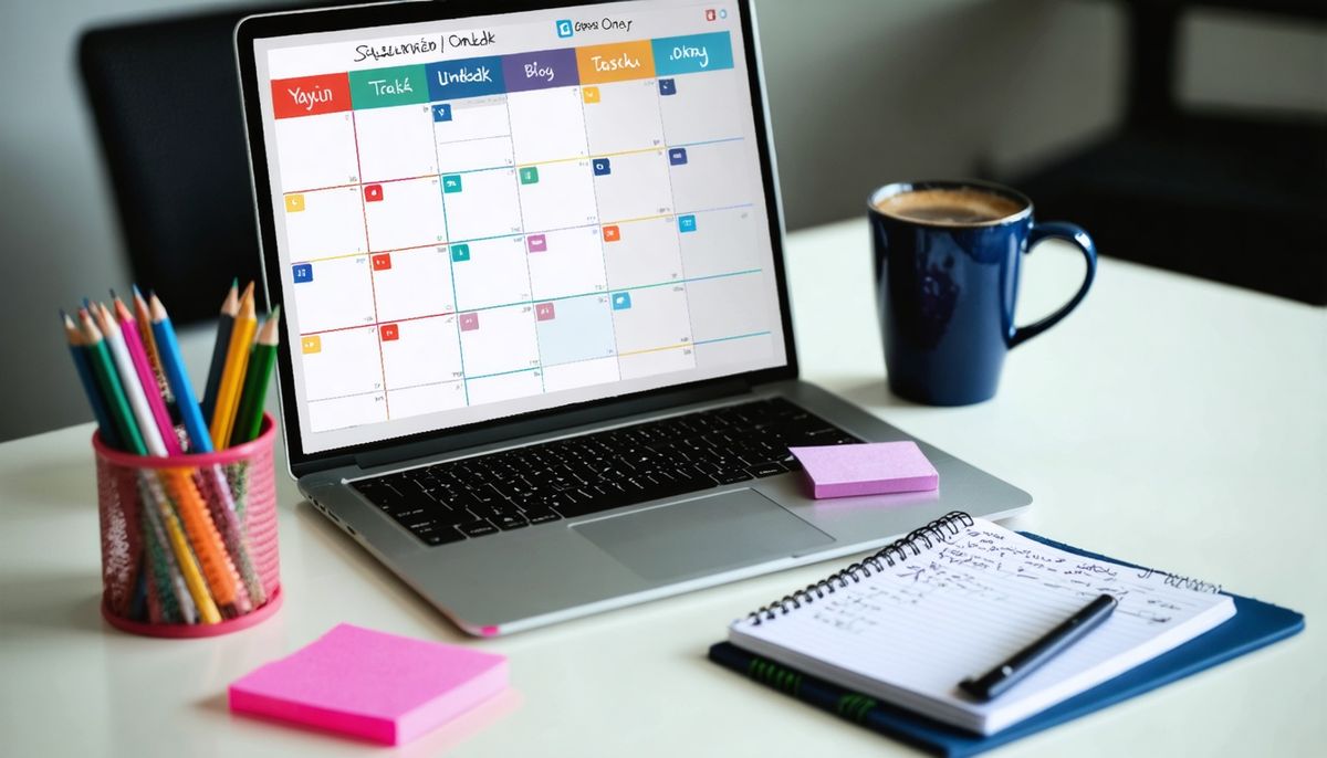 Aylık İçerik Takvimi Oluşturma Şablonu ve Uygulama Rehberi