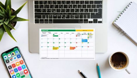 Aylık İçerik Takvimi Oluşturma Adımları + Google Sheets Şablonu